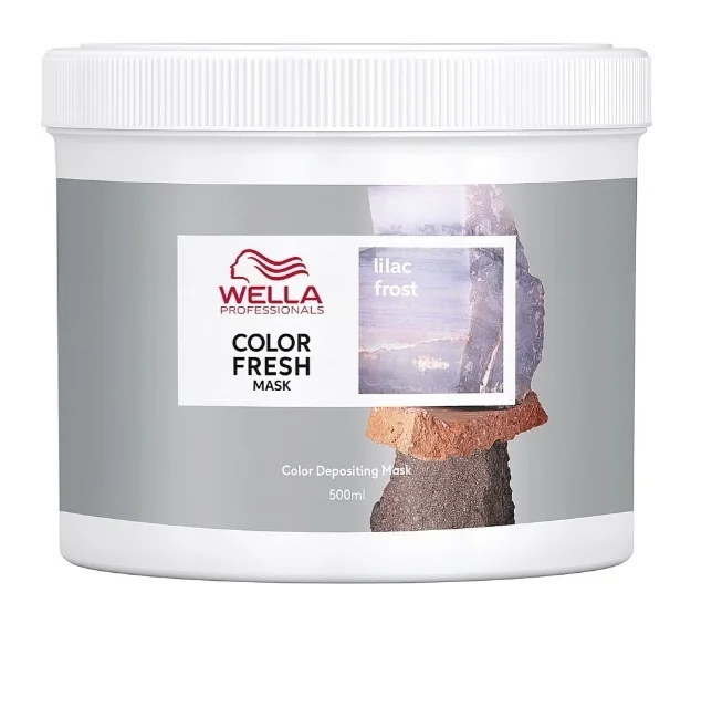 Masca de par Color Fresh Create Mask Lilac Frost, 500ml, Wella Professionals