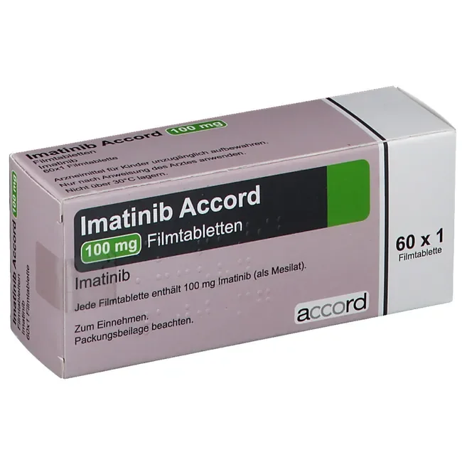 Imatinib 100mg, 60 comprimate filmate, Accord