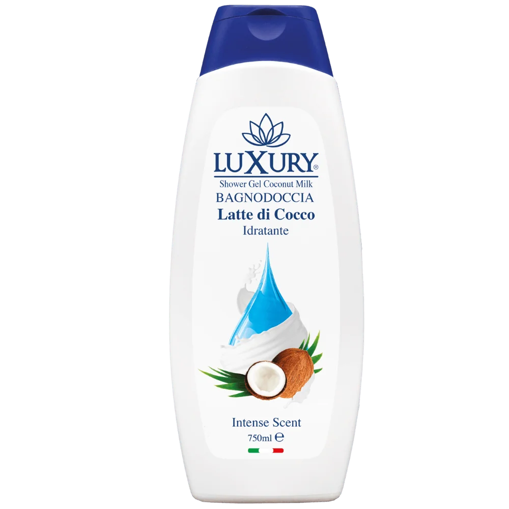 Gel de dus cu nuca de cocos, 750ml, Luxury