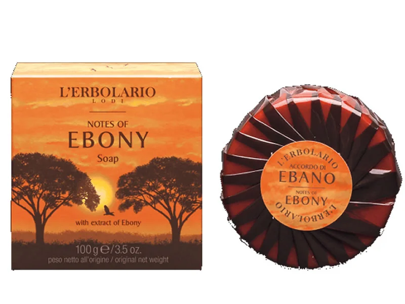 L'Erbolario Sapun Notes of Ebony, 100g