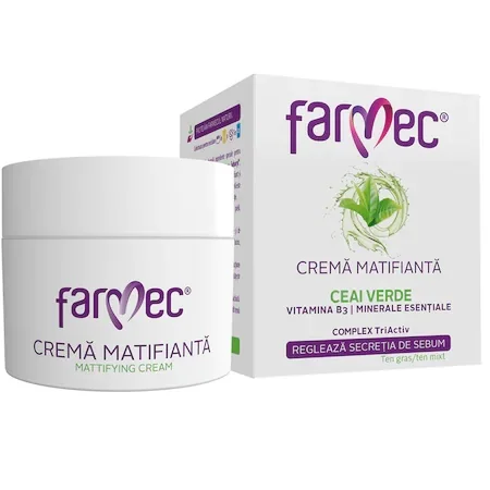 Crema matifianta pentru ten, 50ml, Farmec