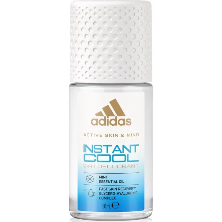 Deodorant roll-on pentru barbati Instant Cool, 50ml, Adidas