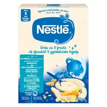 CADOU Cereale din grau cu 5 fructe Somn Usor +8 luni, 250g, Nestle