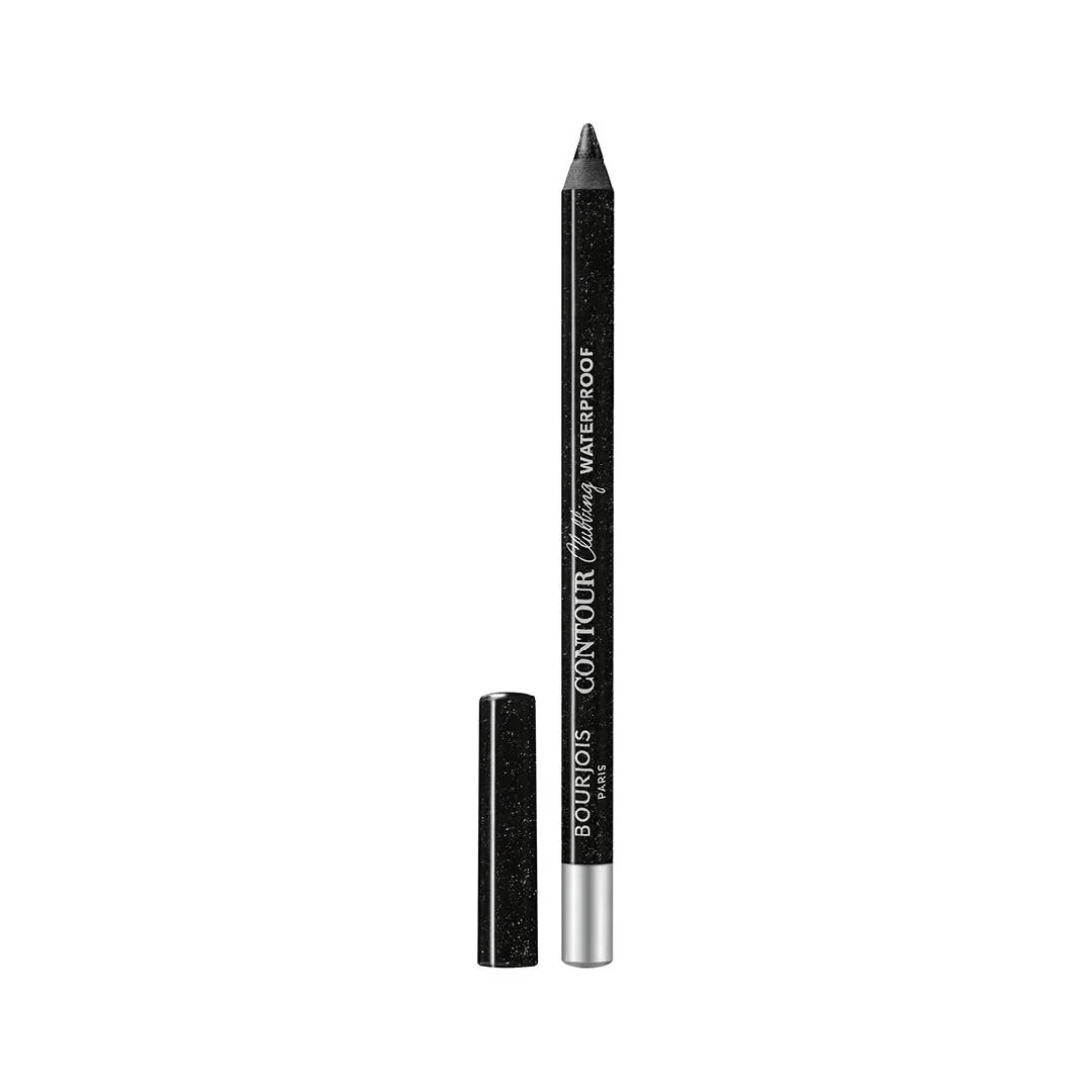 Creion de ochi Contour Clubbing 55 Black Glitter, 1,2g, Bourjois 