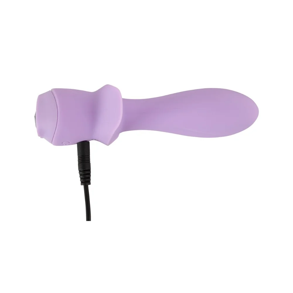 Mini vibrator multifunctional mov, 1 bucata, Cuties 