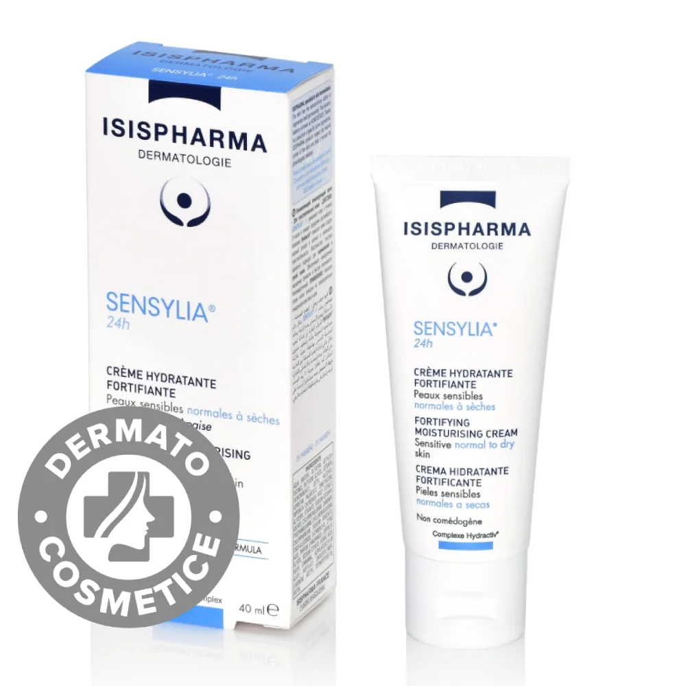 Crema hidratanta fortifianta Sensylia 24, 40ml, Isis Pharma 