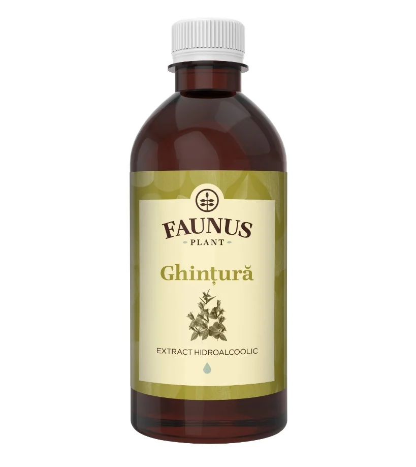 Tinctura de Ghintura pentru ficat fiere, 500ml, Faunus Plant