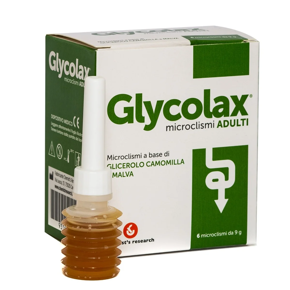 Microclisme pentru adulti Glycolax, 6 bucati, Esi Spa