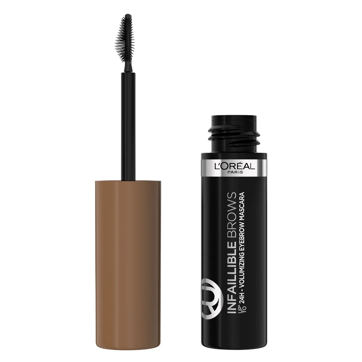 Mascara pentru sprancene cu efect de volum Infaillible 24H Light Brunette, 4.9ml, L'Oreal Paris 