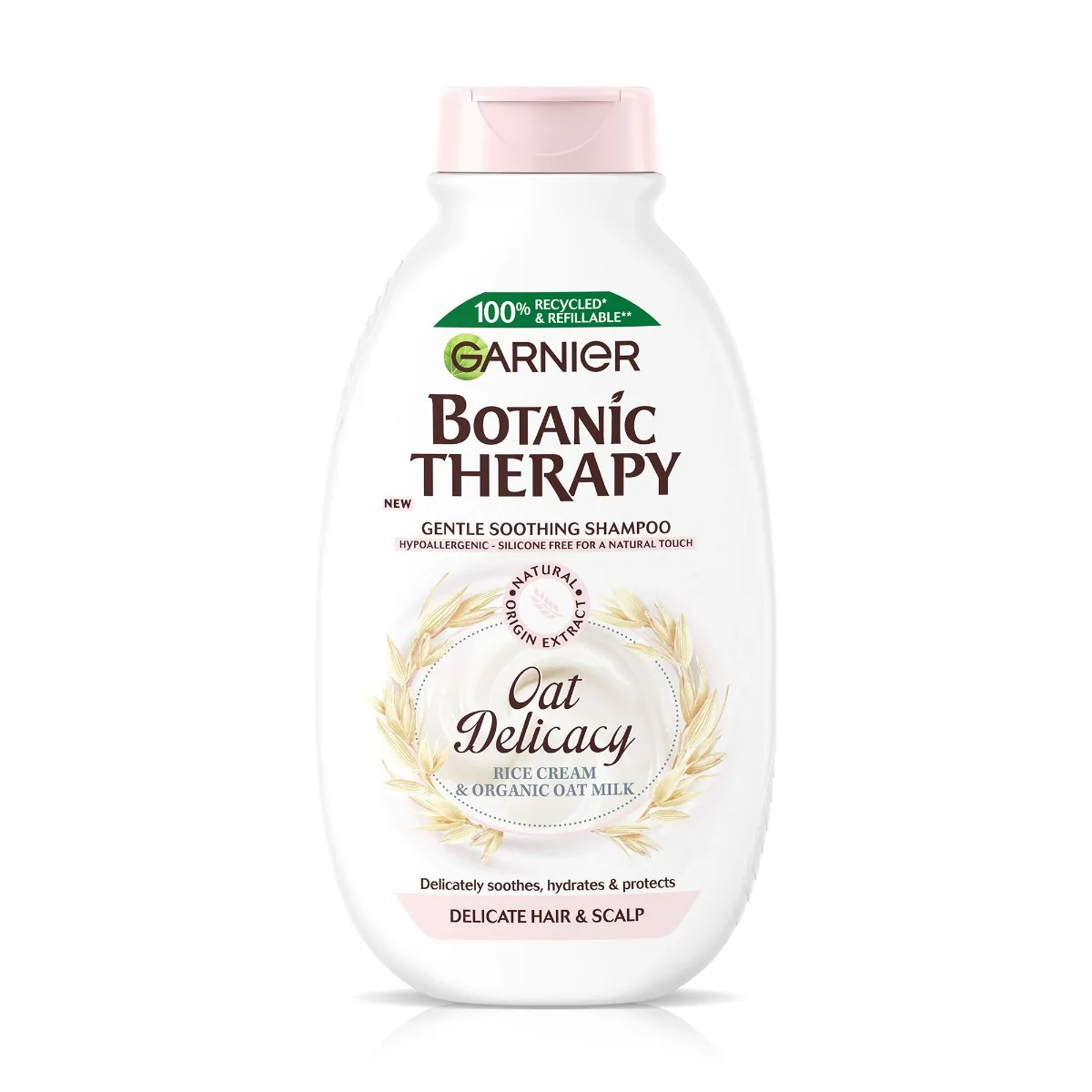 Sampon pentru par si scalp sensibil Oat Delicacy, 250ml, Botanic Therapy 