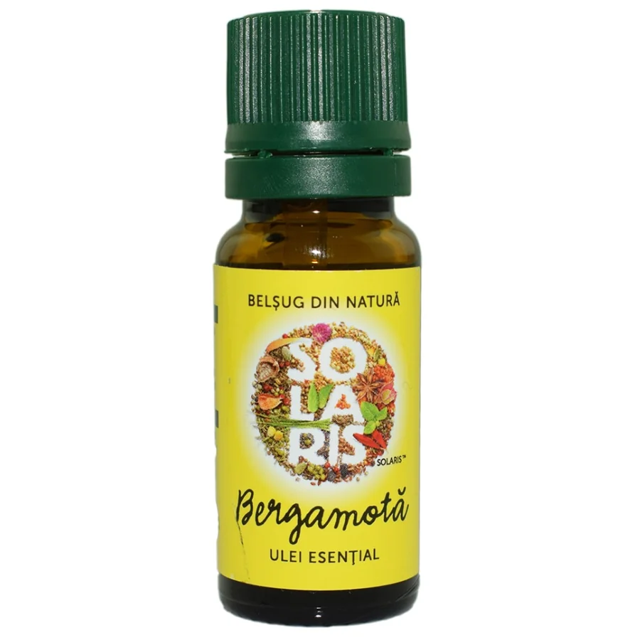 Ulei esential de bergamota, 10ml, Solaris