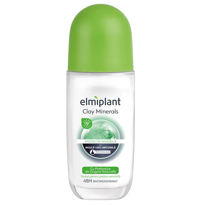 Deodorant roll-on antiperspirant Clay Minerals, 50ml, Elmiplant