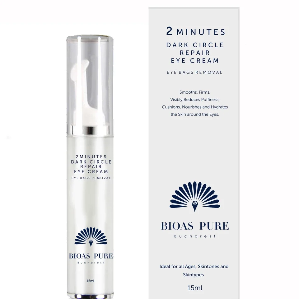 Crema anti-cearcane 2 Minutes, 15ml, Bioas