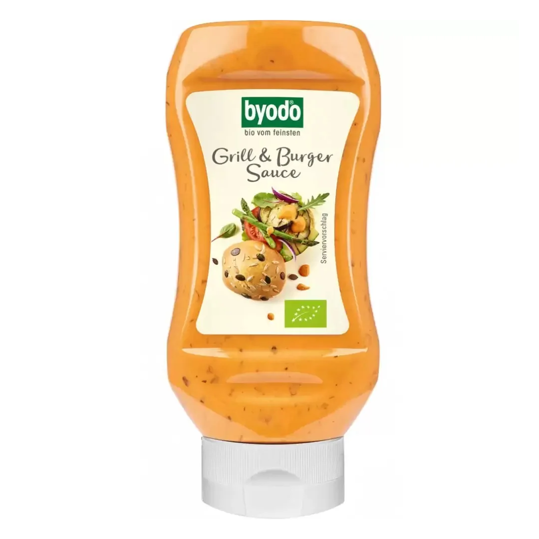 Sos pentru gratar si burgeri Eco fara gluten, 300ml, Byodo 