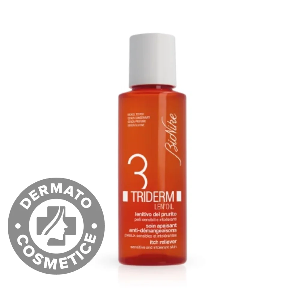 Ulei anti-mancarimi Triderm Len'Oil, 100ml, Bionike 