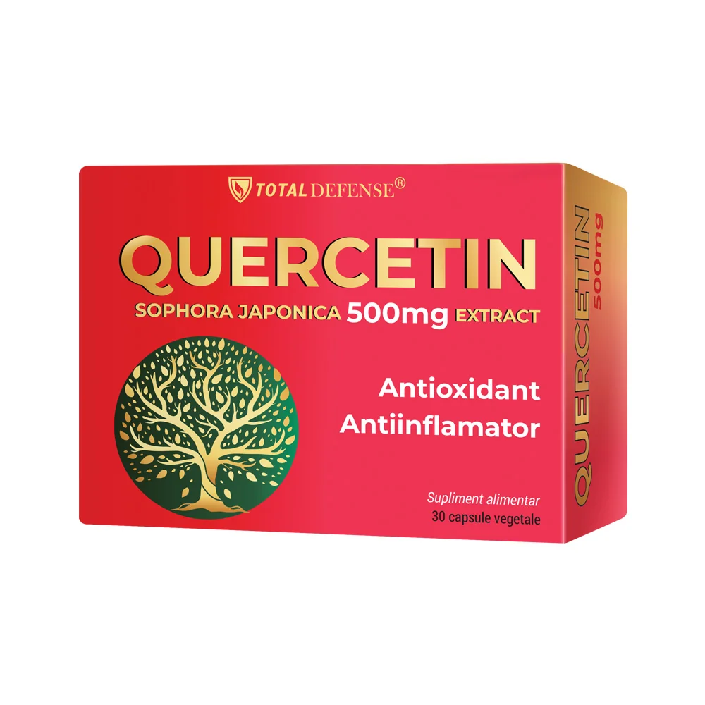 Quercetin 500mg, 30 capsule, Cosmopharm