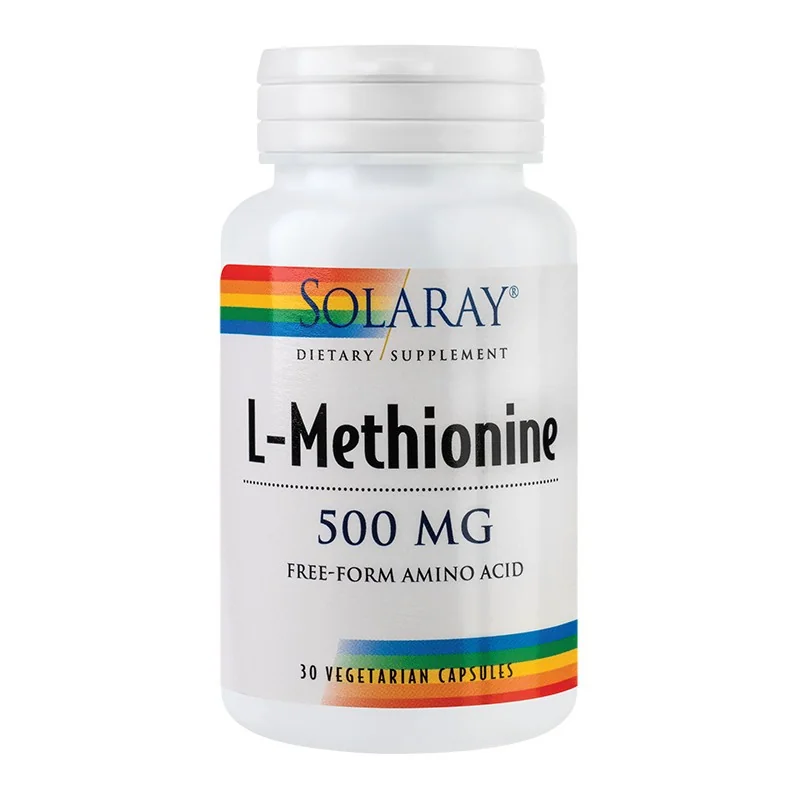 L-Methionine 500mg Solaray, 30 capsule, Secom