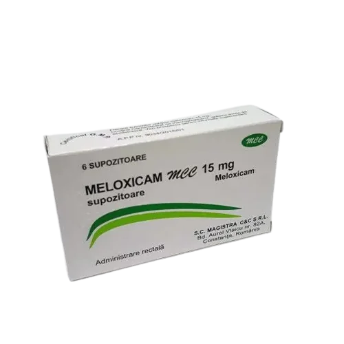 Meloxicam 15mg, 6 supozitoare, Magistra