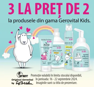 Max Deals Septembrie 2024 Gerovital Kids