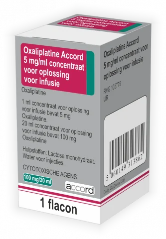 Oxaliplatin 5mg/ml, 20ml, Accord