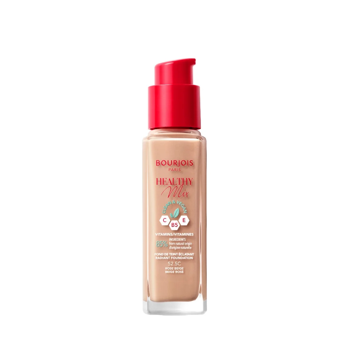 Fond de ten Healthy Mix 525 Rose Beige, 30ml, Bourjois 