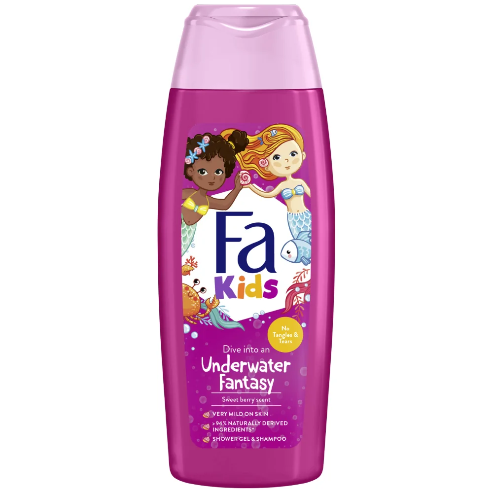 Gel de dus Kids Mermaid, 250ml, Fa