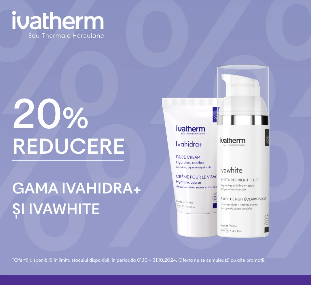 Ofertele lunii Octombrie 2024 Ivatherm Ivahidra + Ivawhite