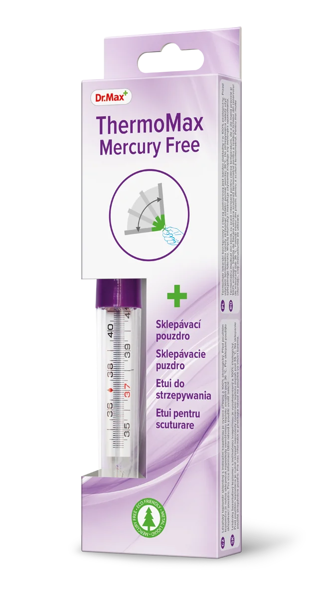 Dr. Max Thermomax Mercury Free Termometru, 1 bucata