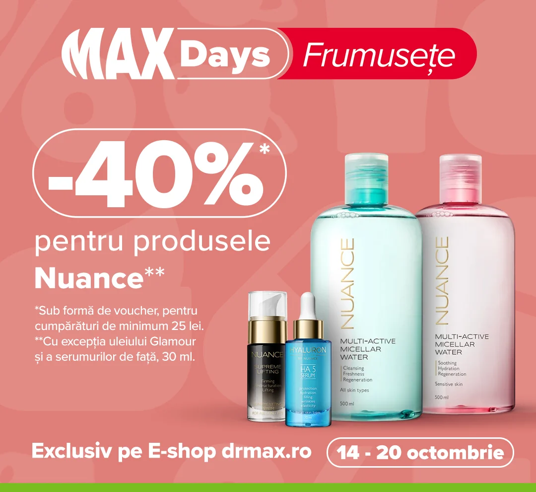 Max Days Octombrie 2024 Nuance