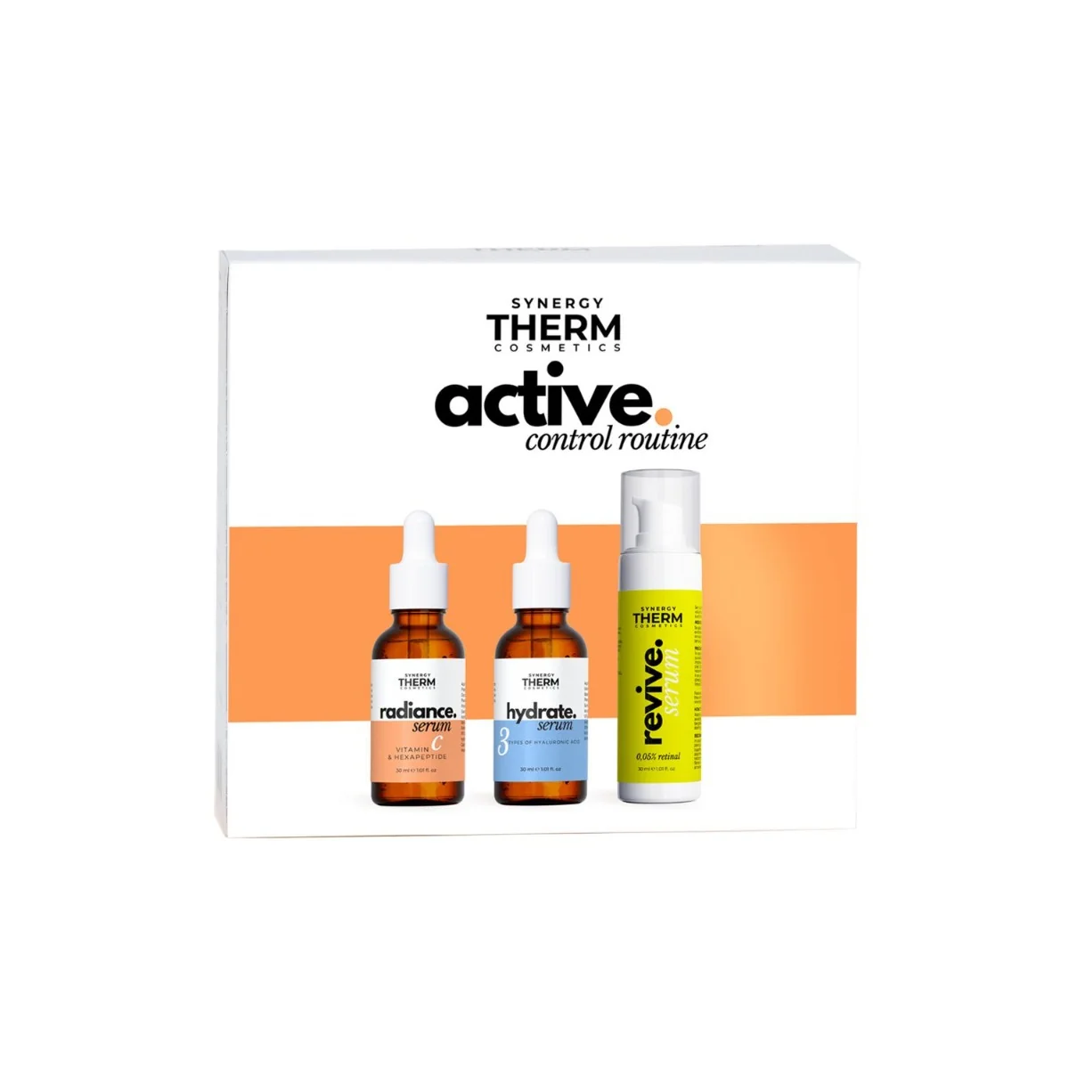 Pachet Promotional Active Control Routine, Synergy Therm 