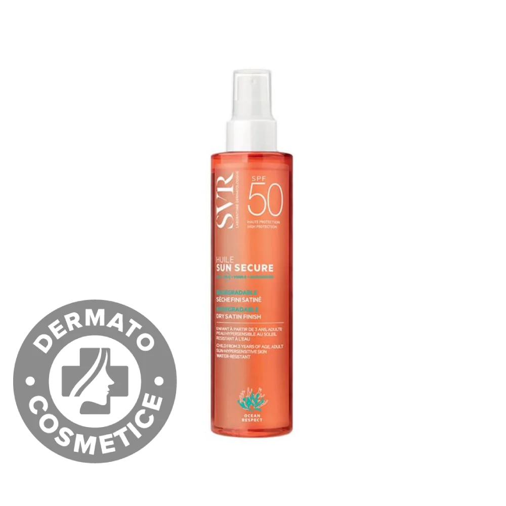 Ulei pentru protectie solara SPF50+ Sun Secure, 200ml, SVR