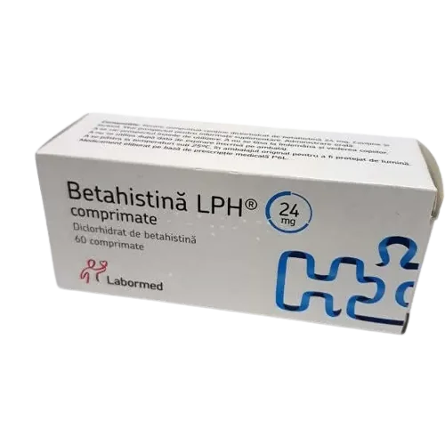 Betahistina LPH 24mg, 60 comprimate, Labormed