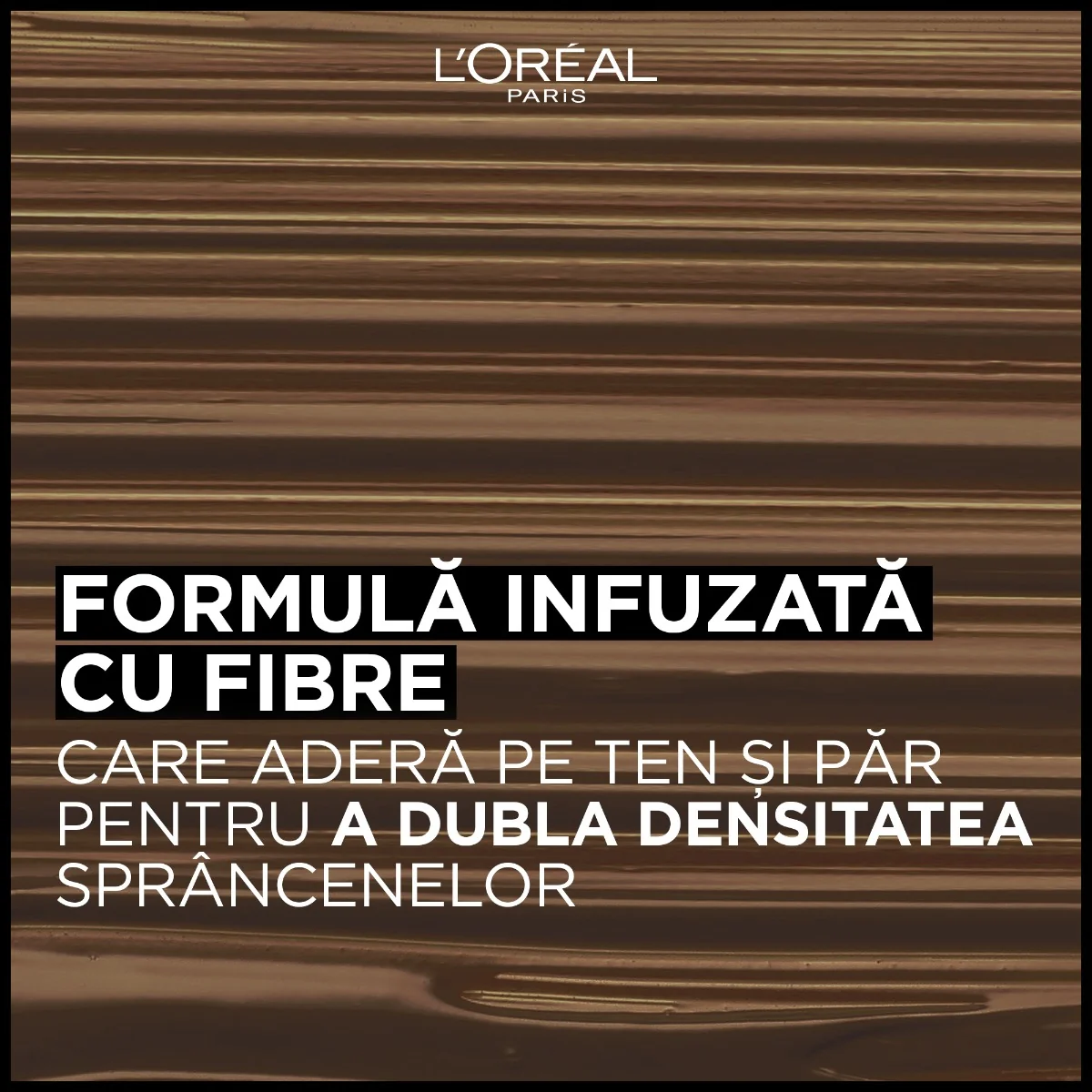 Mascara pentru sprancene cu efect de volum Infaillible 24H Light Brunette, 4.9ml, L'Oreal Paris 