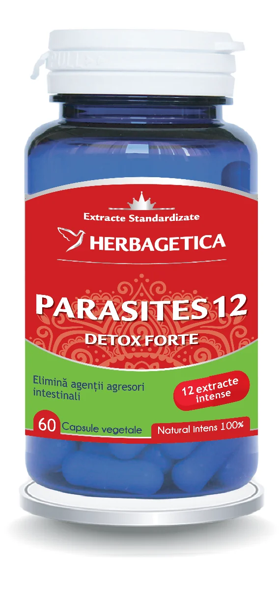 Parasites 12, 60 capsule, Herbagetica