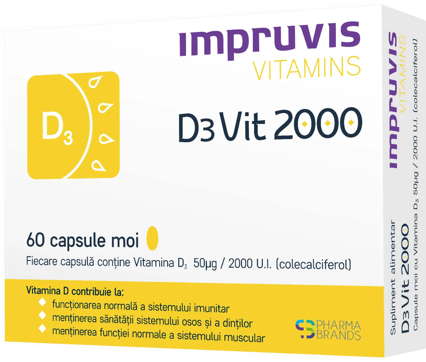 Devit 2000, 60 capsule moi, Pharma Brands 