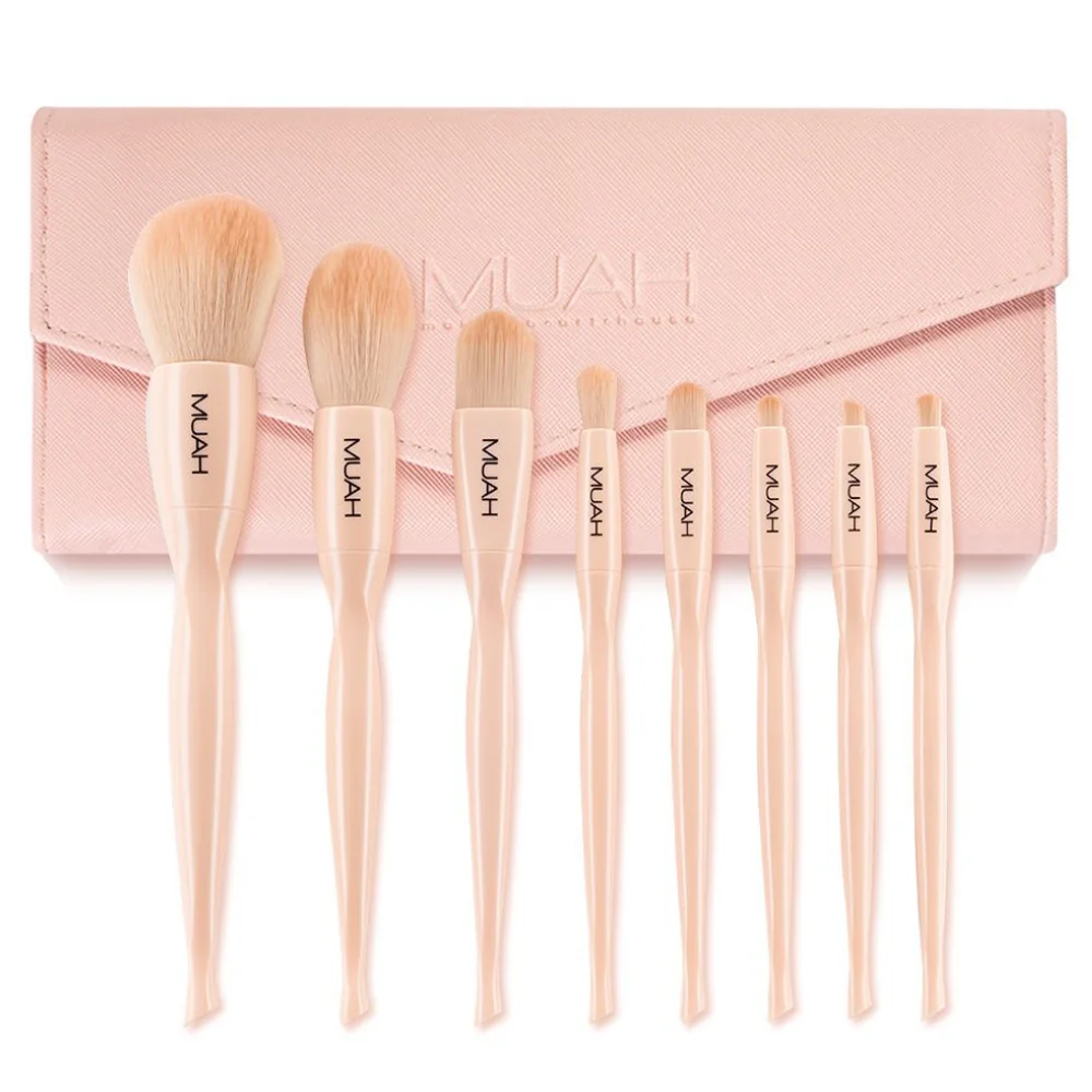 Set pensule de make-up, 8 bucati, Cupio