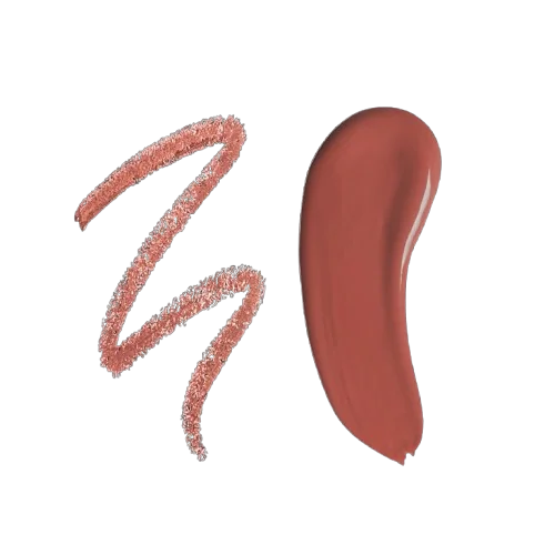 Set Luciu de buze ultra neted si lucios 3.5ml + Creion pentru buze cu finish satinat 0.3g Lip Envy Blushing Rose, Profusion Cosmetics 