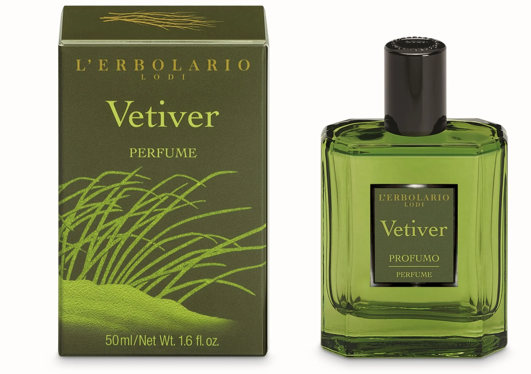 Apa de parfum Vetiver, 50ml, L'Erbolario