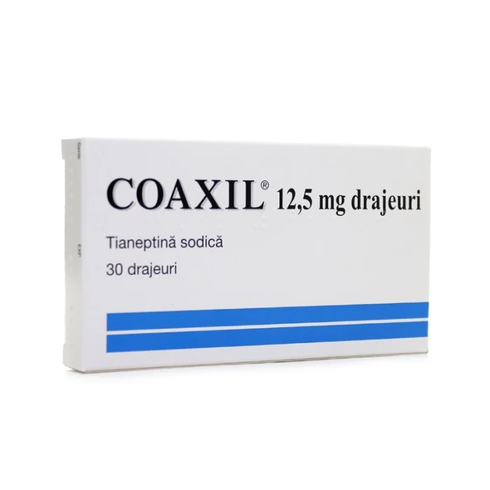 Coaxil 12,5mg, 30 drajeuri, Servier