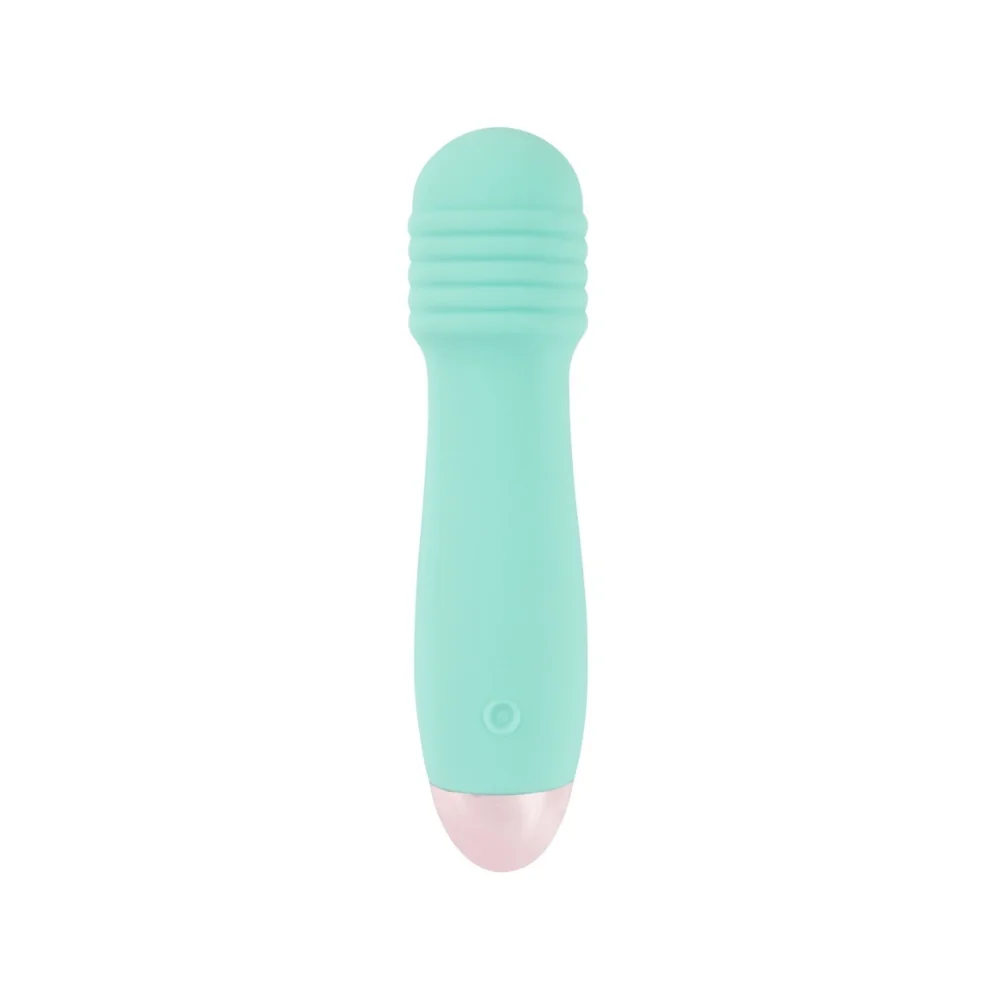 Mini vibrator cu 7 moduri de vibratie verde, 1 bucata, Cuties