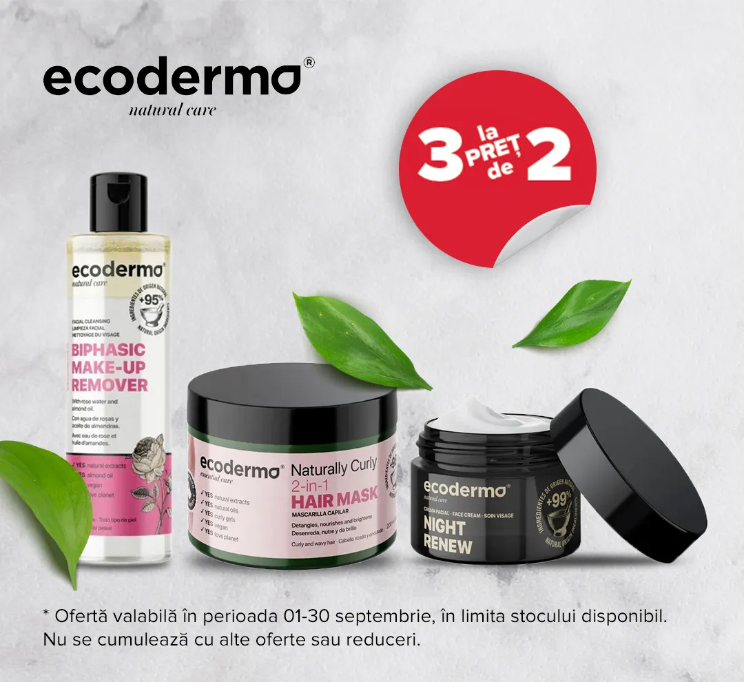 Ofertele lunii Septembrie 2024 Ecoderma