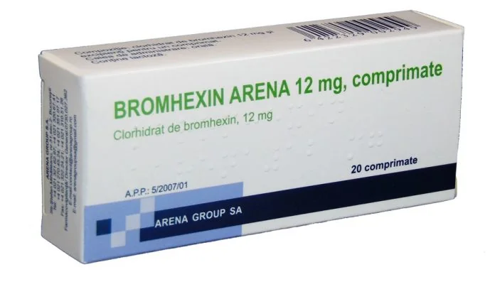 Bromhexin 12 mg, 20 comprimate, Arena Group