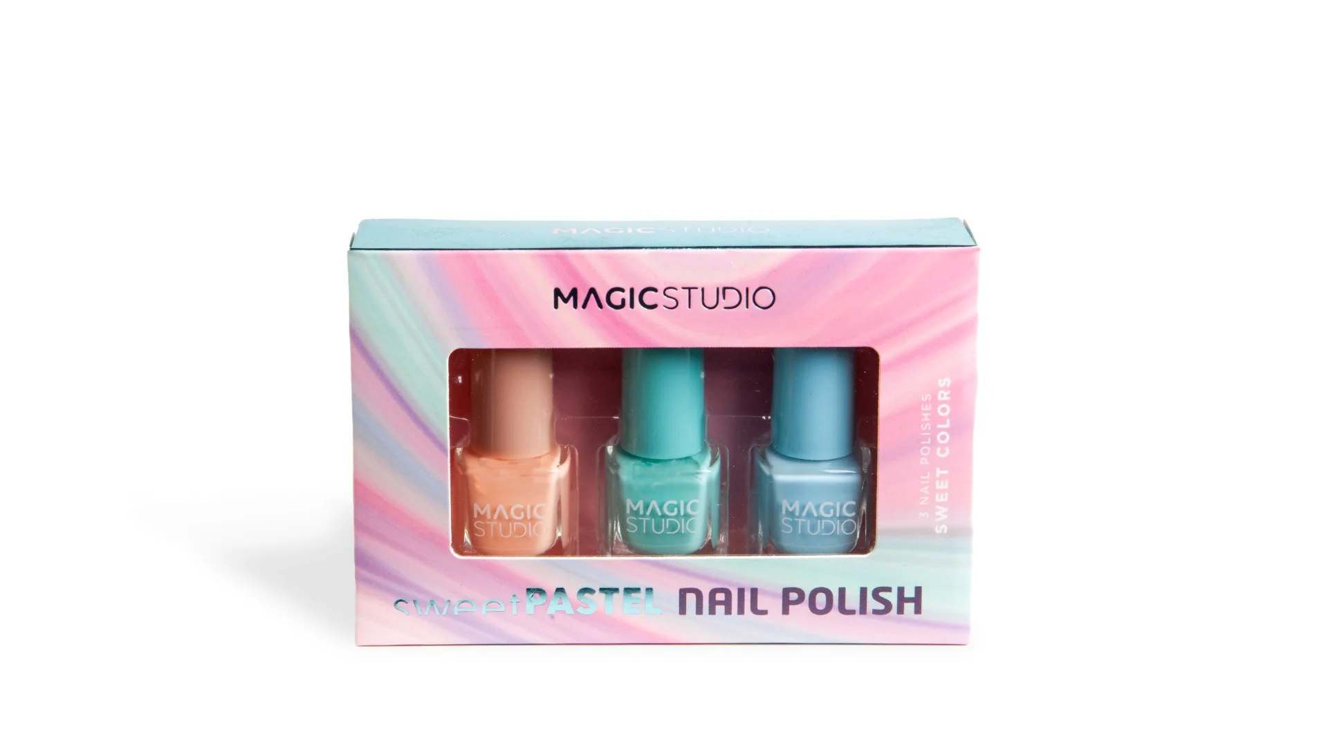 Set oje Sweet Pastel cu 3 nunate 12265, 3 x 6ml, Magic Studio 