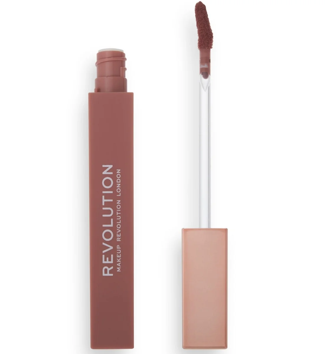 Ruj de buze cremos IRL Whipped Lip Creme Caramel Syrup, 1.8ml, Makeup Revolution 