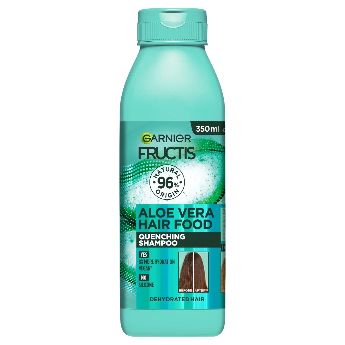 Sampon pentru parul deshidratat Hair Food Aloe Vera, 350ml, Fructis 