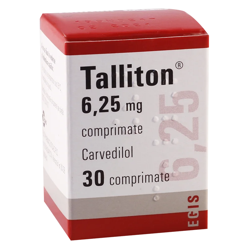 Talliton 6.25mg, 30 comprimate, Egis