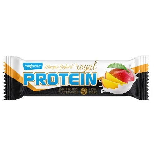 Baton proteic cu aroma de mango fara gluten, 60g, Maxsport