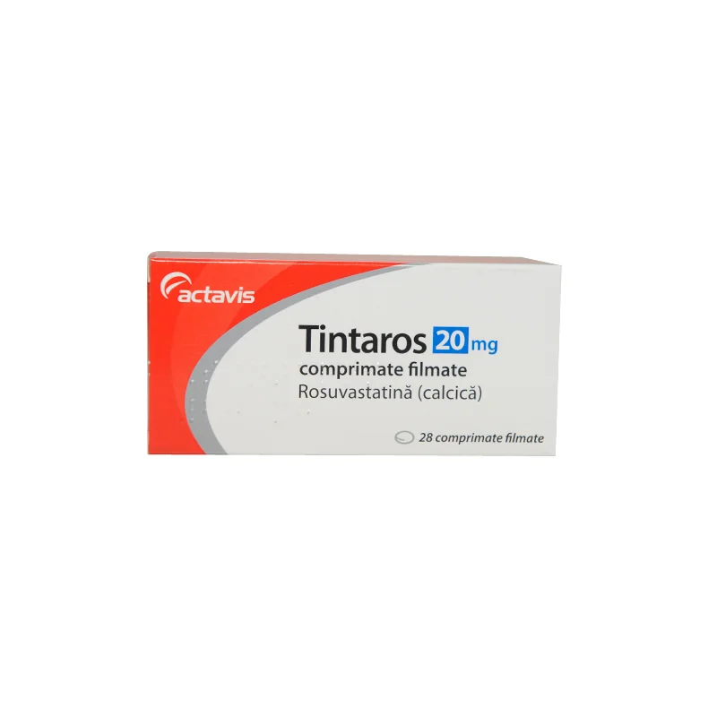 Tintaros 20mg, 28 comprimate filmate, Actavis