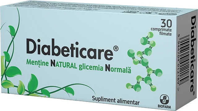 Diabeticare, 30 comprimate, Biofarm