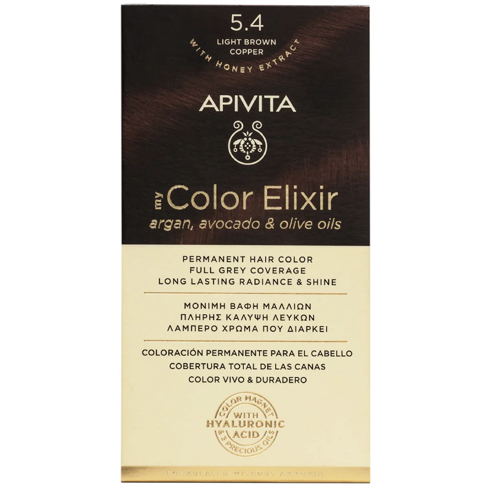 Apivita My Color Elixir Vopsea de par, N5.4 